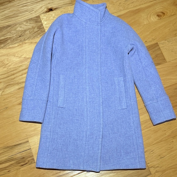 J.Crew Stadium Cocoon Peacoat Lilac - Picture 4 of 11